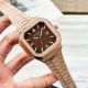 NEW Replica Patek Philippe Cubitus White Embossed Dial Rose Gold Watches (3)_th.jpg